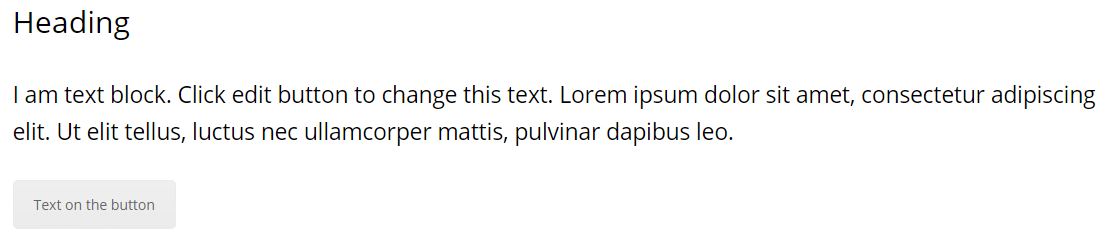 Elements with spacing