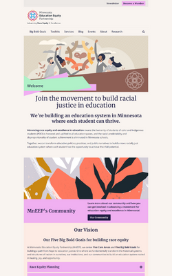 The new website was built using a flexible theme and easy-to-edit modules that make it easier to maintain and update the site.